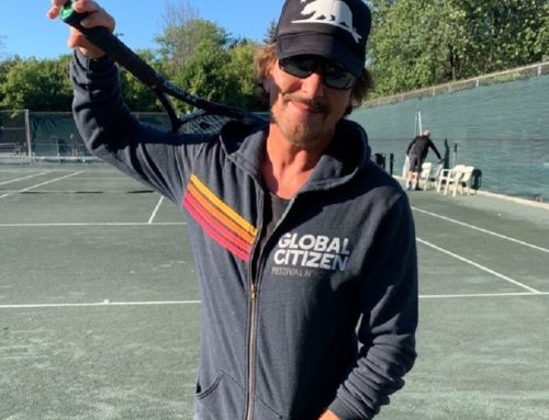Pearl Jam’s Eddie Vedder stops by Rideau Sports Centre to play tennis during Ottawa tour sto