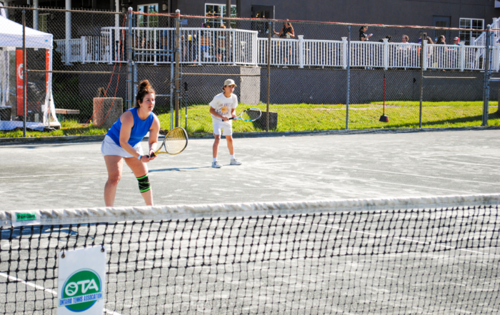 Doubles Tennis photo outdoor clay courts at rideau sports centre