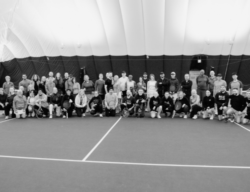 Tennis Social: Swing, Sip, and Style in Black & White!