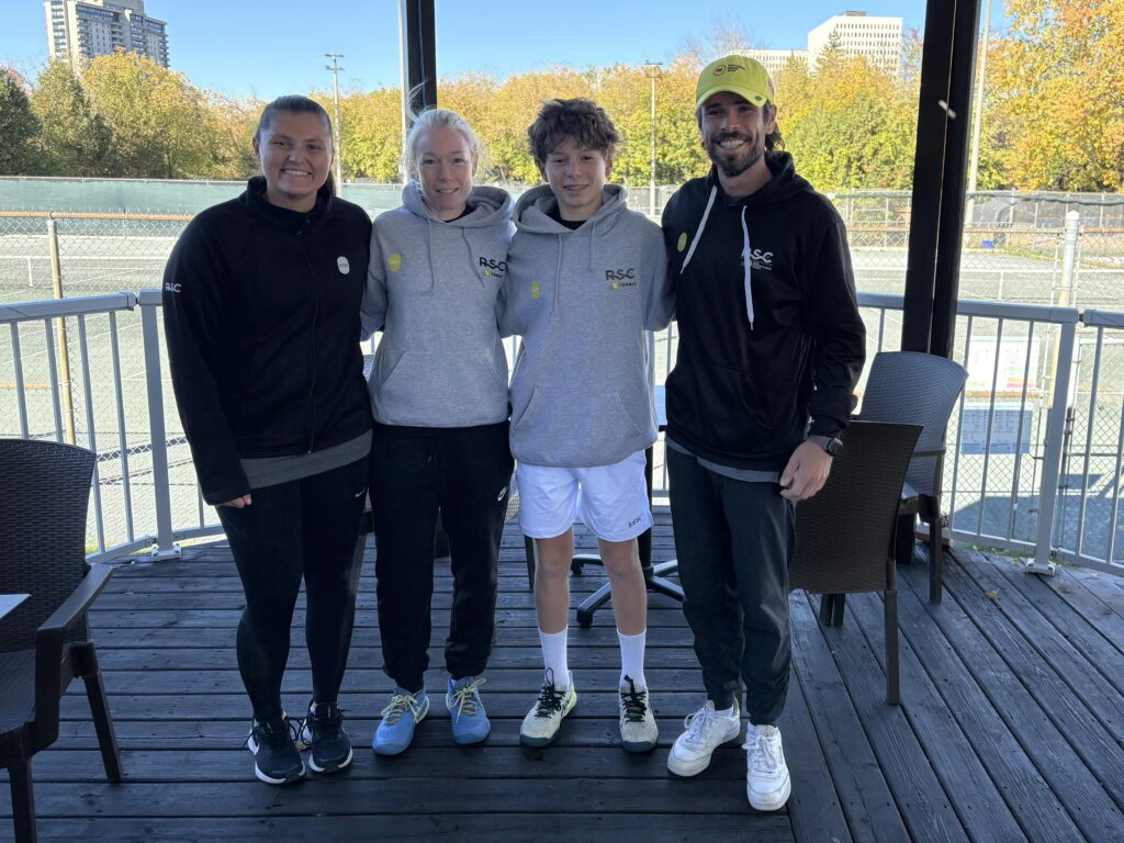 Julien Gagnon, Rideau Sports Centre Tennis Academy Scholarship Recipient